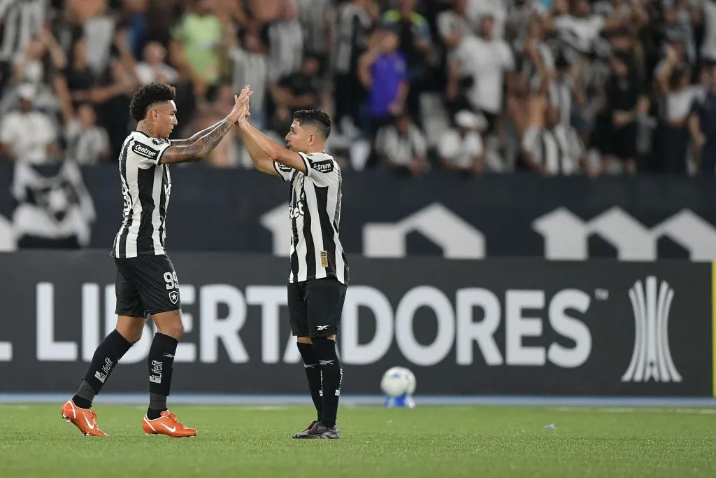 Botafogo se classificou para as oitavas de final da Libertadores. Foto: Thiago Ribeiro/AGIF