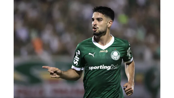 Flaco López vem se destacando no Palmeiras. Foto: Marcello Zambrana/AGIF