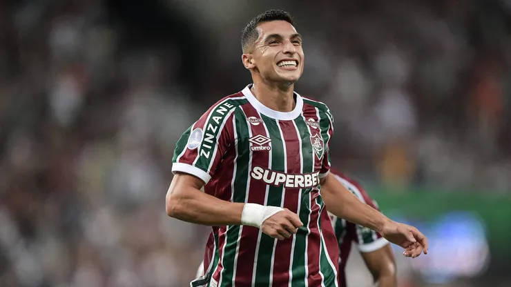 Serna marcou o segundo gol do Fluminense na partida. Foto: Thiago Ribeiro/AGIF