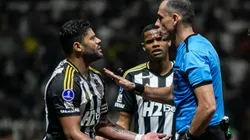 Hulk, jogador do Atletico, durante partida contra o Cienciano no estadio Arena MRV pelo campeonato Copa Sul-americana 2025. Foto: Fernando Moreno/AGIF