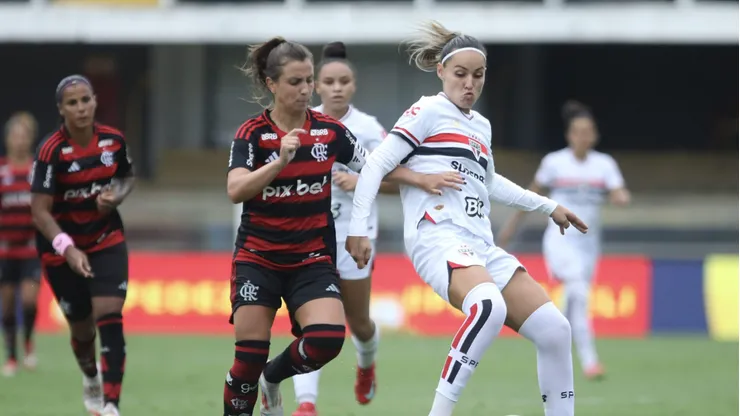 Flamengo e São Paulo na Supercopa. Foto: Reinaldo Campos/AGIF