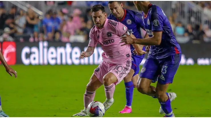 Lionel Messi em atividade pelo Inter Miami. Foto: CHRIS ARJOON / Alamy Stock Photo