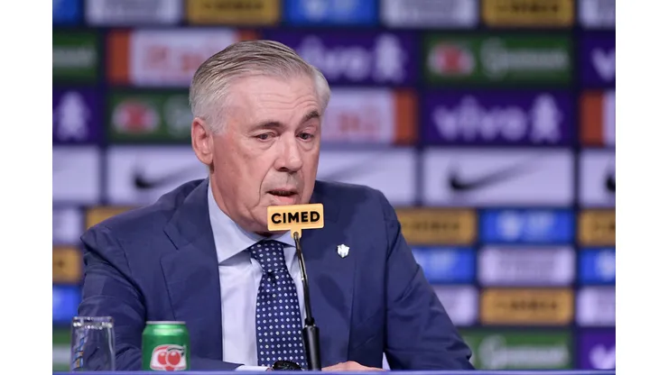 Carlo Ancelotti, técnico da Seleção Brasileira