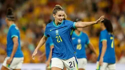 Jogadora Gio. Foto: Rafael Ribeiro/CBF