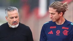 José Boto e Filipe Luís