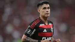 Flamengo vai conhecer seu próximo adversário na Libertadores na segunda-feira. Foto: Thiago Ribeiro/AGIF