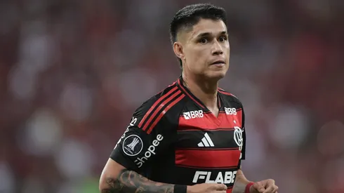 Flamengo vai conhecer seu próximo adversário na Libertadores na segunda-feira. Foto: Thiago Ribeiro/AGIF