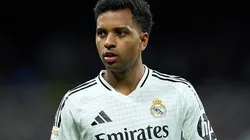 Rodrygo durante partida entre Real Madrid e Leganés, pela La Liga. Foto: Angel Martinez