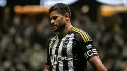 Hulk jogador do Atlético durante partida contra o Cienciano no estádio Arena MRV pelo campeonato Copa Sul-americana 2025.