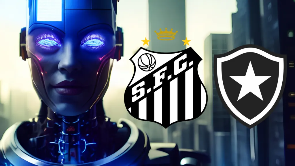 Inteligência artificial revela previsão para Santos x Botafogo pelo Brasileirão 2025