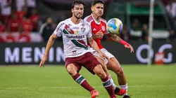 Matheus Martinelli defendendo o Fluminense contra o Inter no Beira-Rio - Foto: Maxi Franzoi/AGIF
