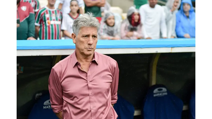RJ - RIO DE JANEIRO - 06/04/2025 - BRASILEIRO A 2025, FLUMINENSE X BRAGANTINO - Renato Gaucho tecnico do Fluminense durante partida contra o Bragantino no estadio Maracana pelo campeonato Brasileiro A 2025. Foto: Thiago Ribeiro/AGIF
