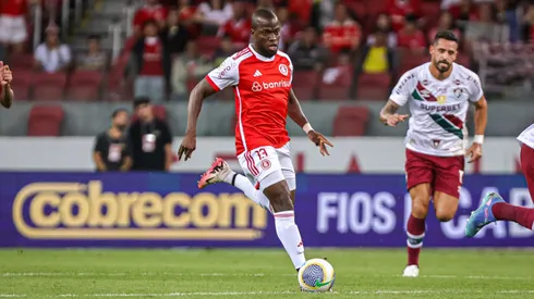 Enner Valencia jogador do Internacional durante partida contra o Fluminense - Foto: Maxi Franzoi/AGIF