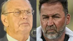 Osmar Stabile e Augusto Melo. Fotos: Reprodução/X Corinthians e Thiago Ribeiro/AGIF