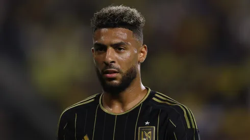 Bouanga em ação na partida contra o América-MEX