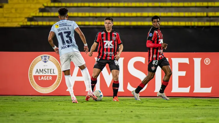 Universidad Católica x Vitória. Foto: Victor Ferreira / AG Vitória