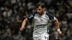 Romero jogador do Corinthians durante partida contra o Atlético-MG no estádio Arena MRV - Foto: Fernando Moreno/AGIF