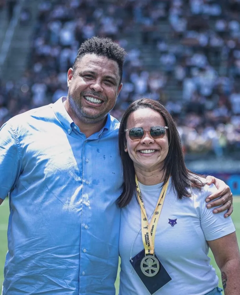 Bárbara Fonseca e Ronaldo Fenômeno. Foto: Divulgação/Instagram/@_babifonseca_