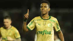 Estevão fará seu último jogo pelo Palmeiras no Brasil neste domingo (1°)