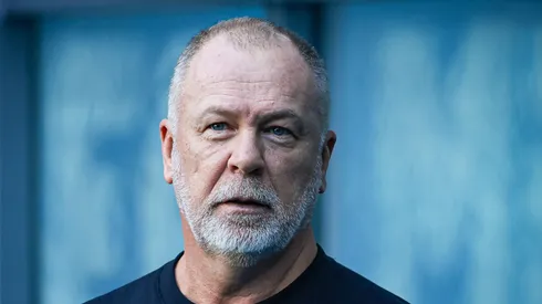 Mano Menezes durante partida do Tricolor na Arena.