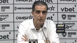 Renato Paiva fala sobre jogo do Botafogo em coletiva pós-jogo - Foto: Reprodução/TV Botafogo