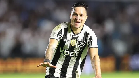 Artur comemora seu gol pelo Botafogo. Foto: Vitor Silva/Botafogo