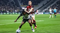 Corinthians x Vitória se enfrentando pelo Campeonato Brasileiro A 2025. Foto: Fabio Giannelli/AGIF