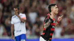 Luiz Araújo foi um dos principais destaques da goleada do Flamengo sobre o Fortaleza.