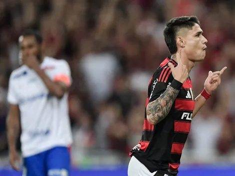 Flamengo atropela Fortaleza com show de Luiz Araújo; veja