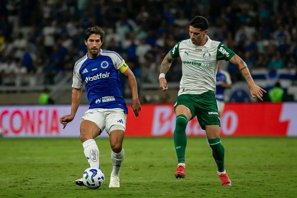 Cruzeiro venceu o Palmeiras. Foto: Fernando Moreno/AGIF