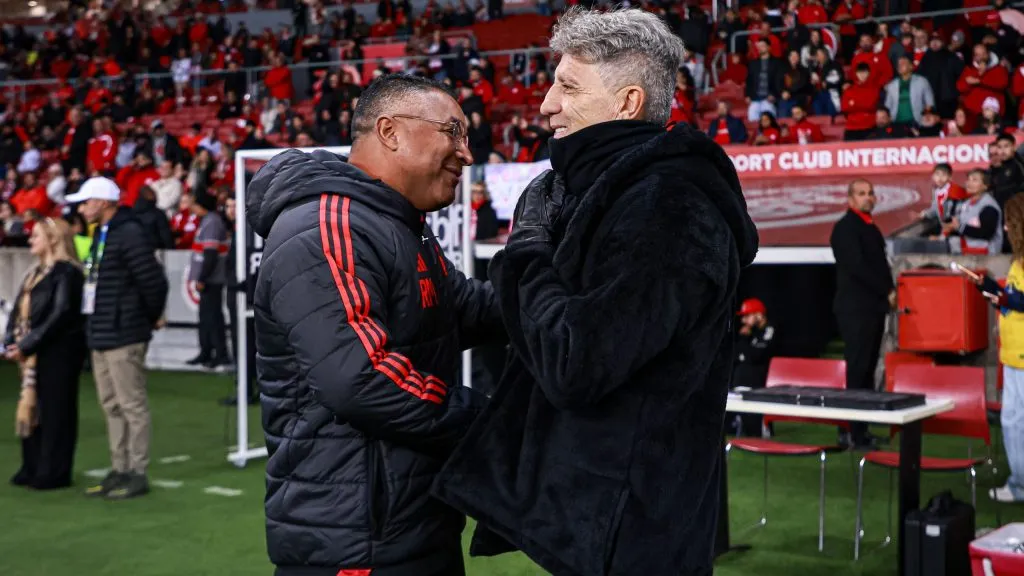 Renato Portaluppi e Roger Machado