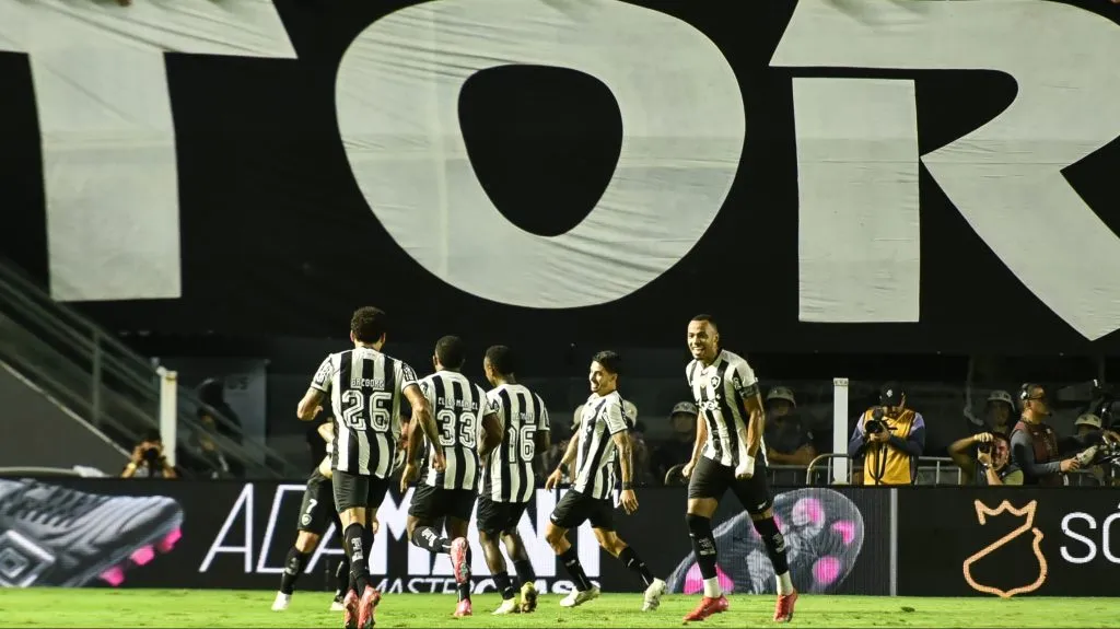 Vitória do Botafogo é vista como injusta pelo técnico do Santos – Foto: Jota Erre/AGIF