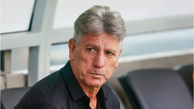 Renato Gaúcho acompanhando equipe do Fluminense - Foto: Luiz Erbes/AGIF