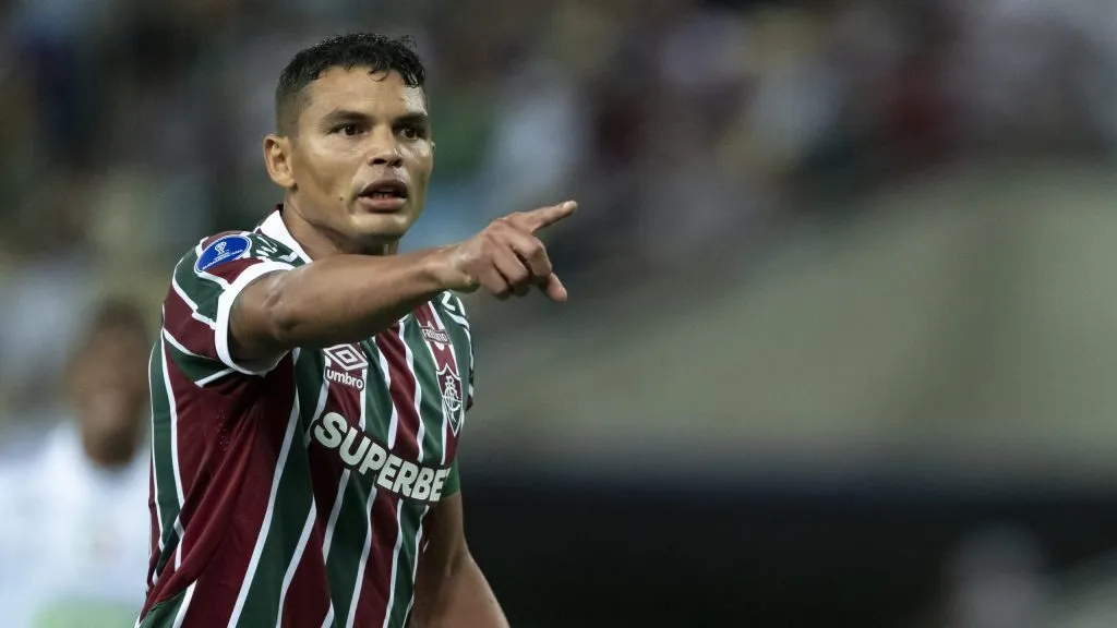 Thiago Silva, zagueiro do Tricolor da Laranjeiras. Foto: Jorge Rodrigues/AGIF.