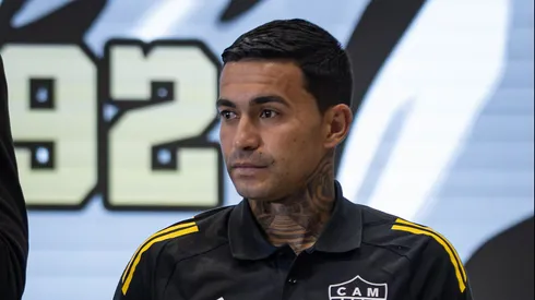 Dudu foi apresentado pelo Atlético-MG - Foto: Pedro Souza / Atlético