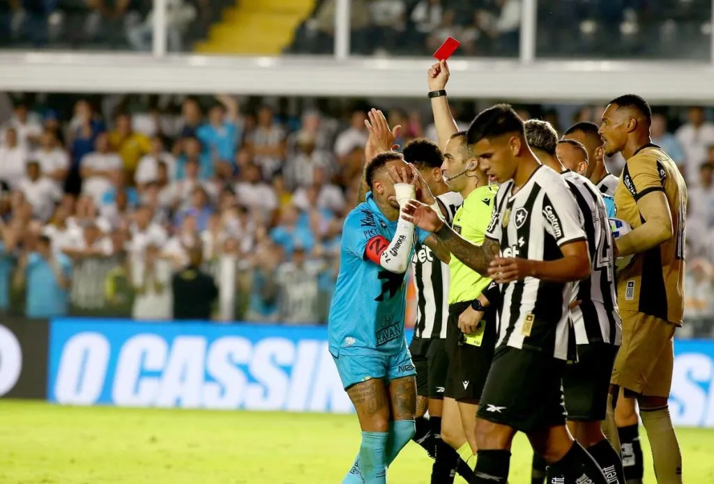 Neymar foi expulso de forma vergonhosa - Foto: AGIF/Alamy Live News.