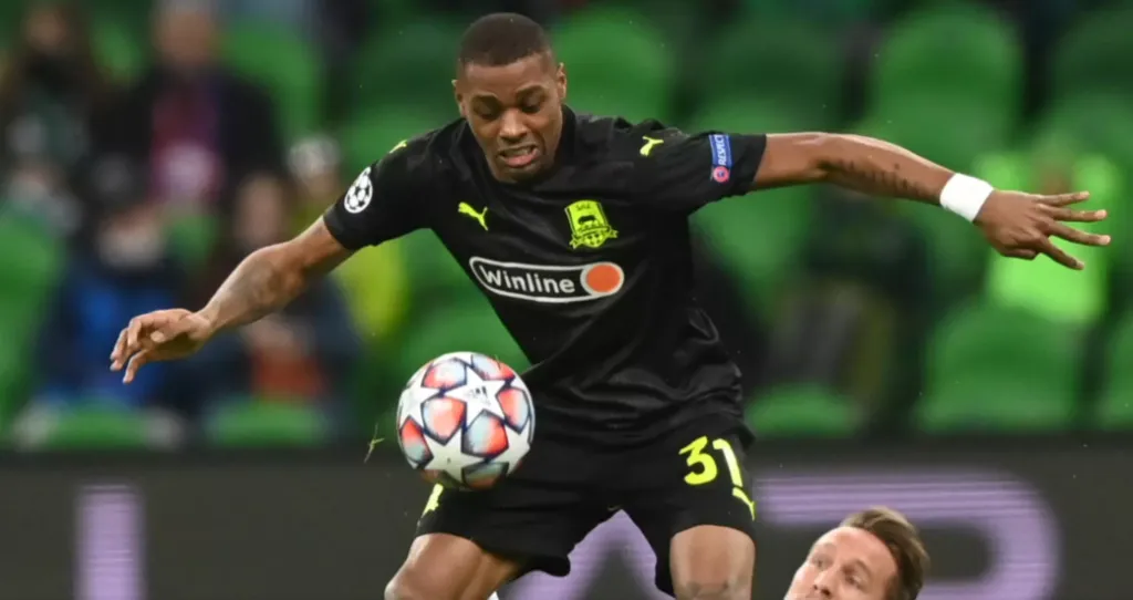 Kaio Pantaleão pelo Krasnodar