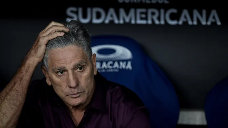 Renato Gaúcho no Fluminense durante a Sul-Americana - Foto: Thiago Ribeiro/AGIF