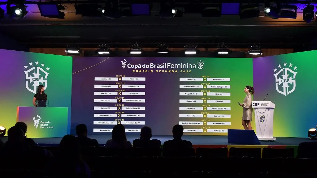 Sorteio da segunda fase da Copa do Brasil Feminina