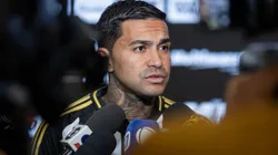 Dudu durante sua apresentação no Atlético. Foto: Pedro Souza/CAM