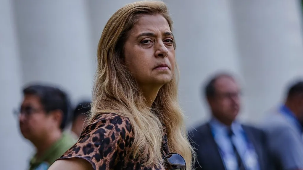 Leila Pereira durante partida. Foto: Fabio Giannelli/AGIF