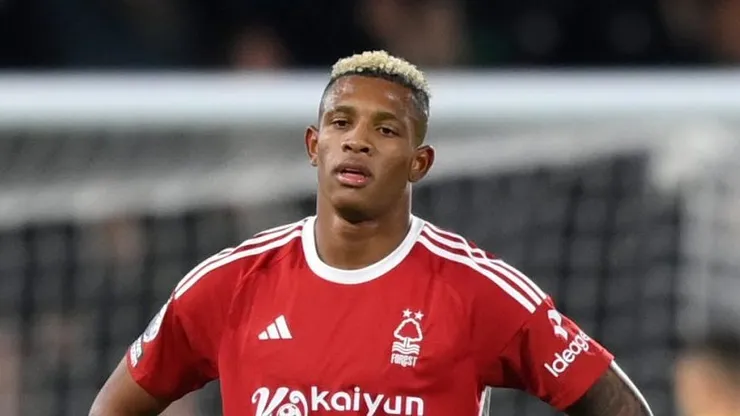 Danilo, meio-campista do Nottingham Forest, ex-Palmeiras - Foto: Justin Setterfield/Getty Images