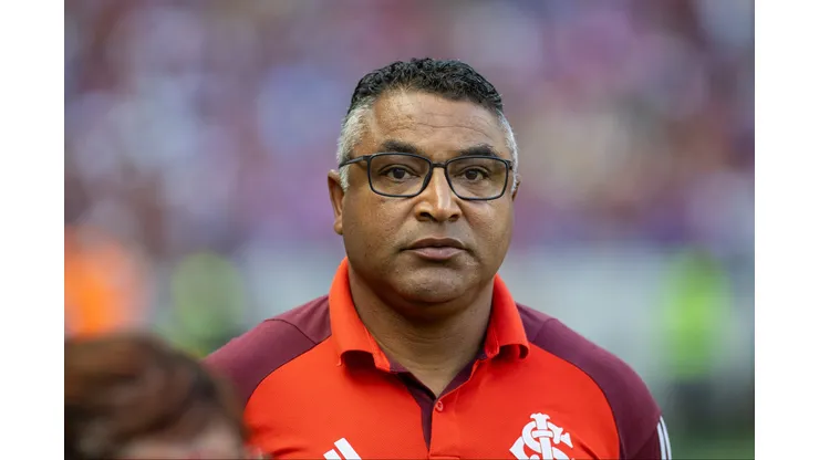 Roger machado técnico do Internacional durante partida contra o Fortaleza no estadio Arena Castelao pelo campeonato Brasileiro A 2024. Foto: Baggio Rodrigues/AGIF