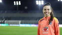 Fátima Dutra durante preparação para a Data FIFA. Foto: Lívia Villas Boas/CBF