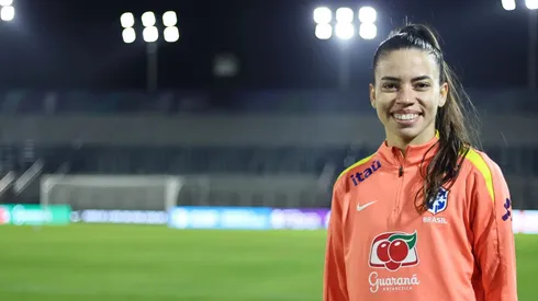 Fátima Dutra durante preparação para a Data FIFA. Foto: Lívia Villas Boas/CBF
