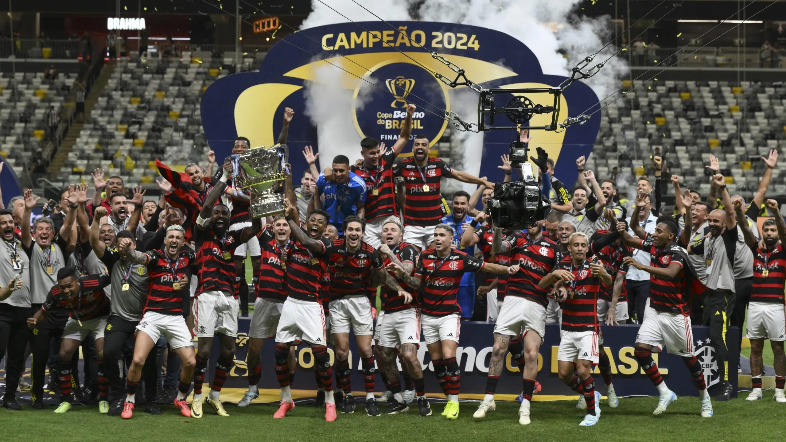Flamengo campeão da Copa do Brasil 2024. (Photo by Pedro Vilela/Getty Images)