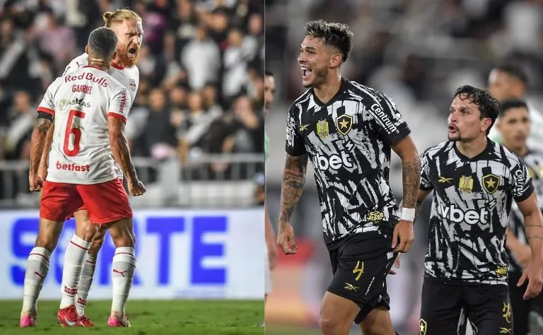 Bragantino e Botafogo se enfrentam pelas oitavas de final da Copa do Brasil e duelo agita torcedores na Web. Foto:  Thiago Ribeiro/AGIF