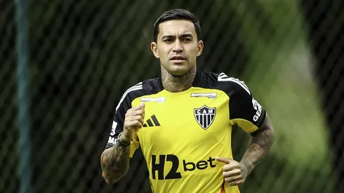 Dudu durante treino no Atlético-MG - Foto: Flickr Oficial Clube Atlético Mineiro