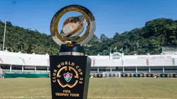 Troféu do Super Mundial de Clubes 2025. FOTOS: LUCAS MERÇON / FLUMINENSE F.C.