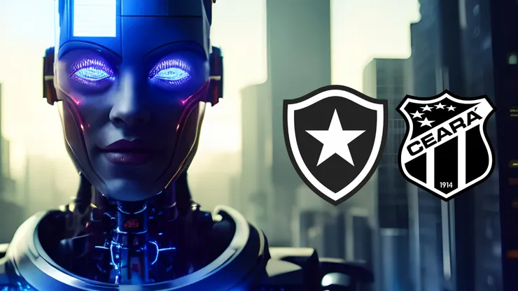 Inteligência artificial prevê placar exato de Botafogo x Ceará